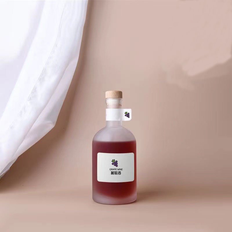 Hot sale 100 ml super flint Liquor Vodka whiskey glass bottle