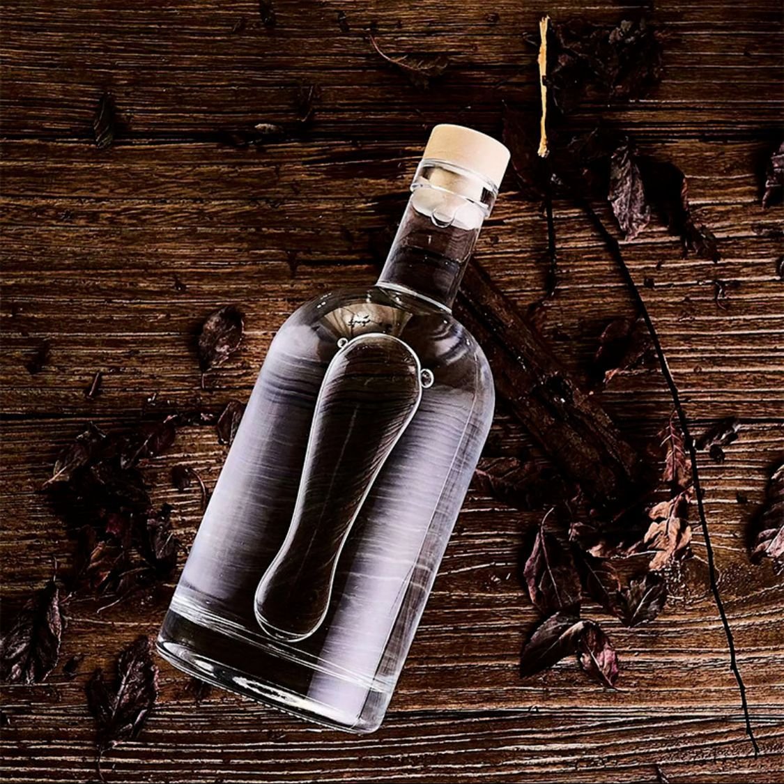 glass bottle
