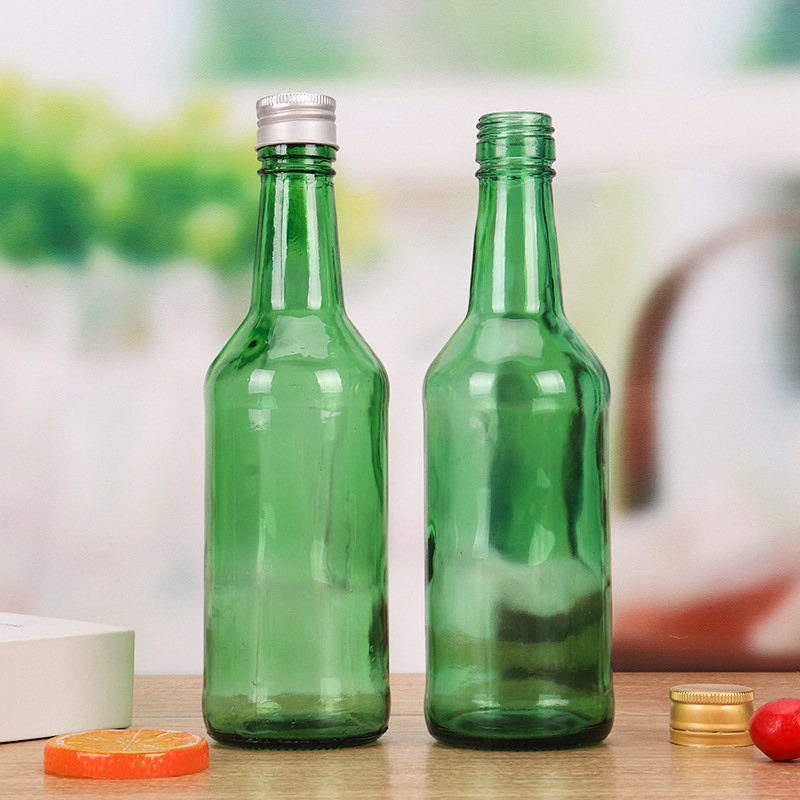 Chinses wholesale 330ml 360ml 375ml 250ml 500ml Korean soju glass bottle