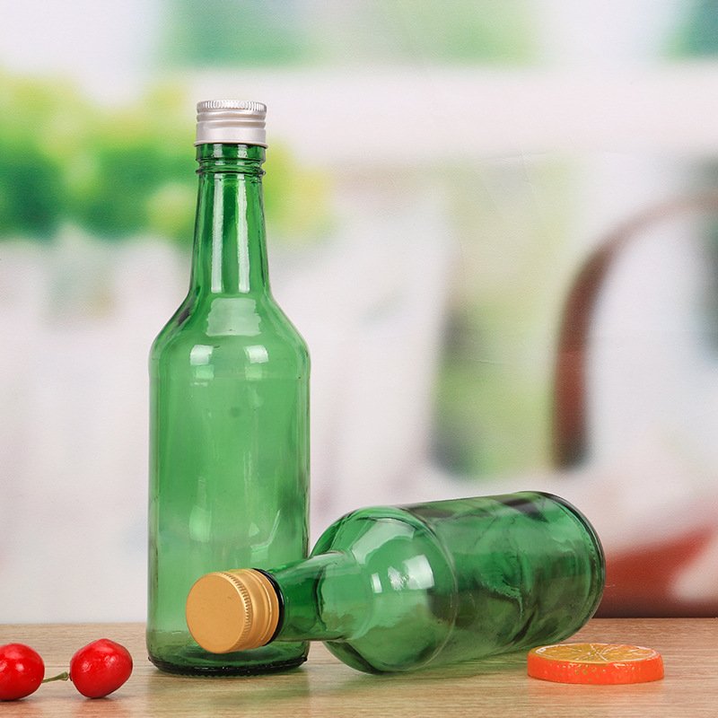 Chinses wholesale 330ml 360ml 375ml 250ml 500ml Korean soju glass bottle