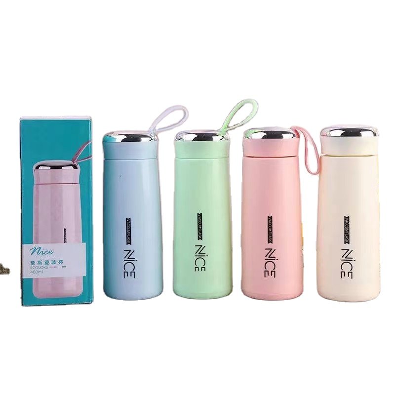 Gourde enfant Manufacturer Cheap Hiking Outdoor Hot Cold Water Children Cute Gift Drinkware Sport Glass Water Bottle