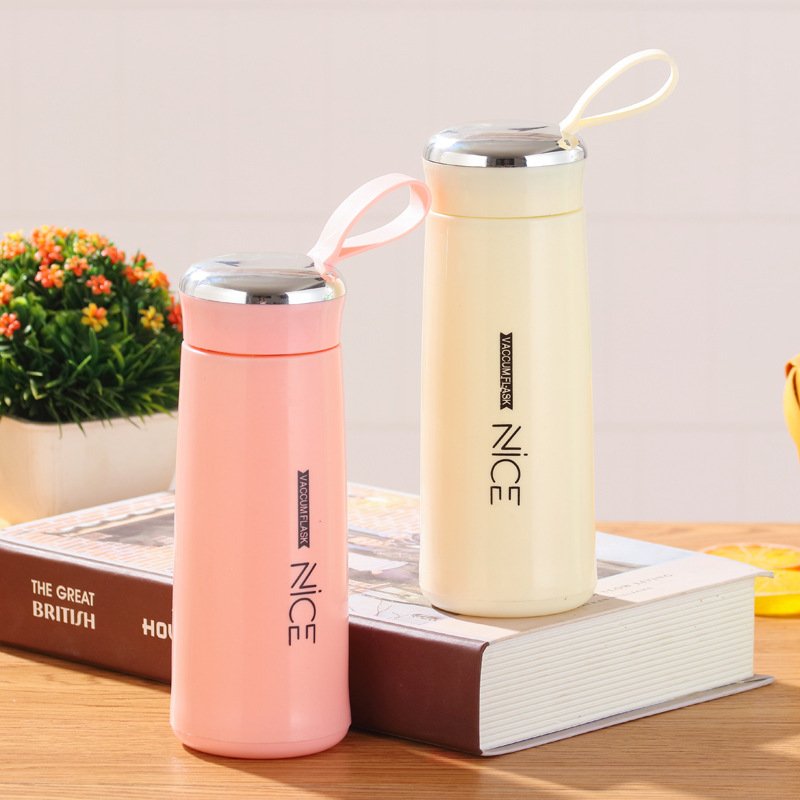 Gourde enfant Manufacturer Cheap Hiking Outdoor Hot Cold Water Children Cute Gift Drinkware Sport Glass Water Bottle