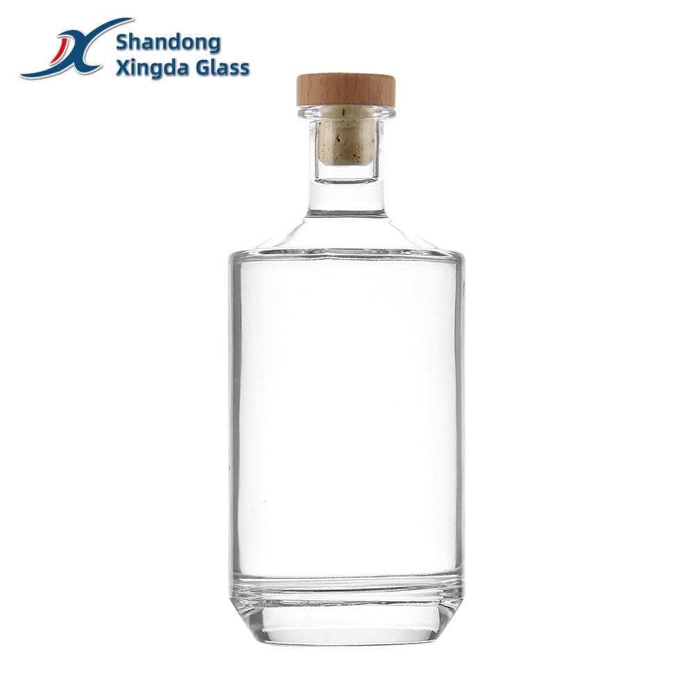 Xingda Customize Liquor Bottles Glass 500Ml 750Ml Whiskey Vodka Tequila Rum Gin Bottle And Packaging Supplier