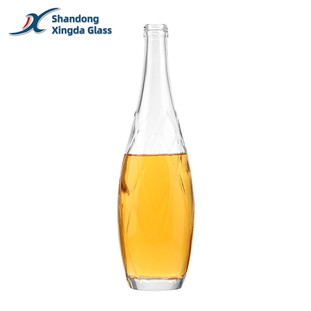 Xingda Customize Liquor Bottles Glass 500Ml 750Ml Whiskey Vodka Tequila Rum Gin Bottle And Packaging Supplier