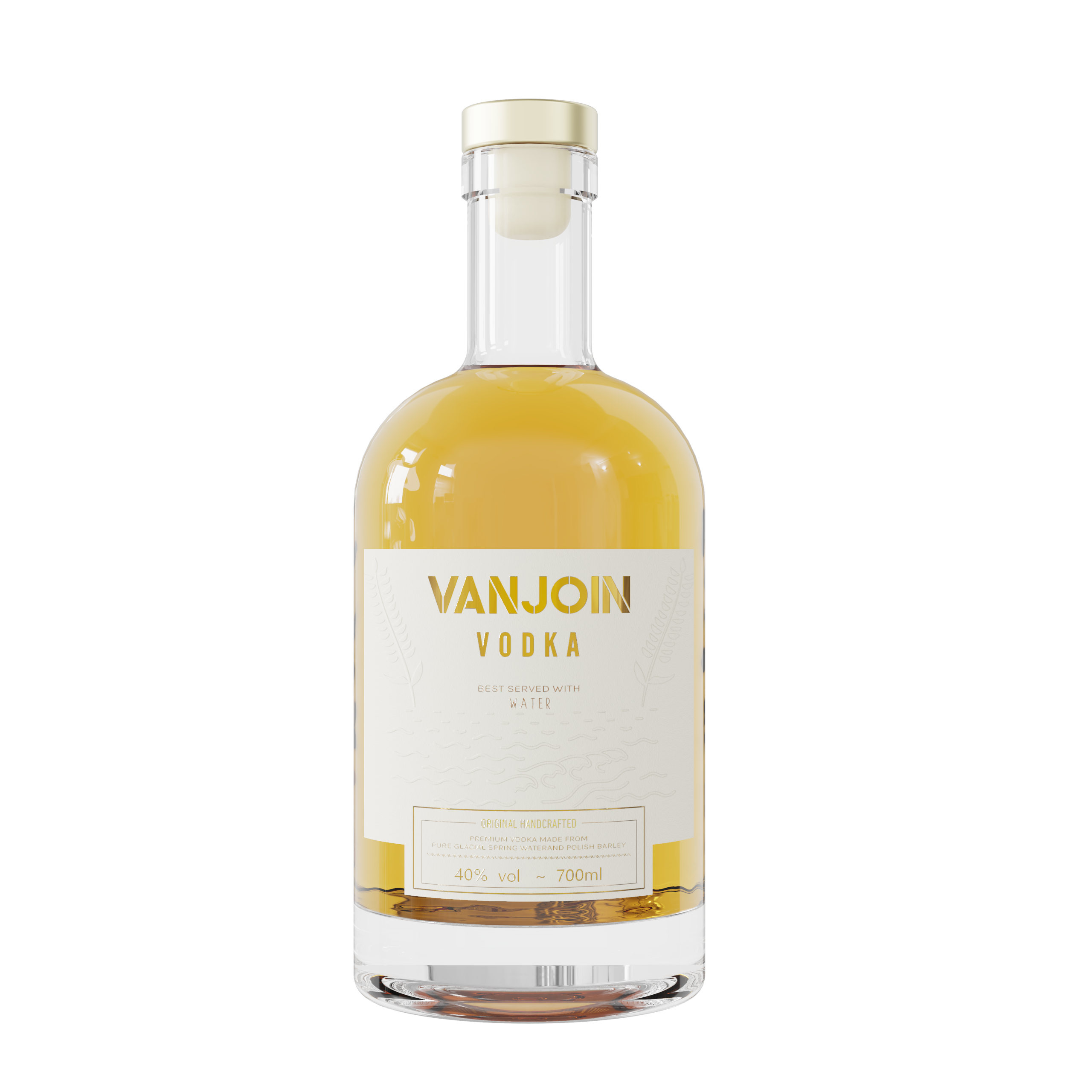 Custom Color Glass bottle 500ml 750ml wooden cork lid private packing box Gin Whiskey Bourbon Liquor glass packaging