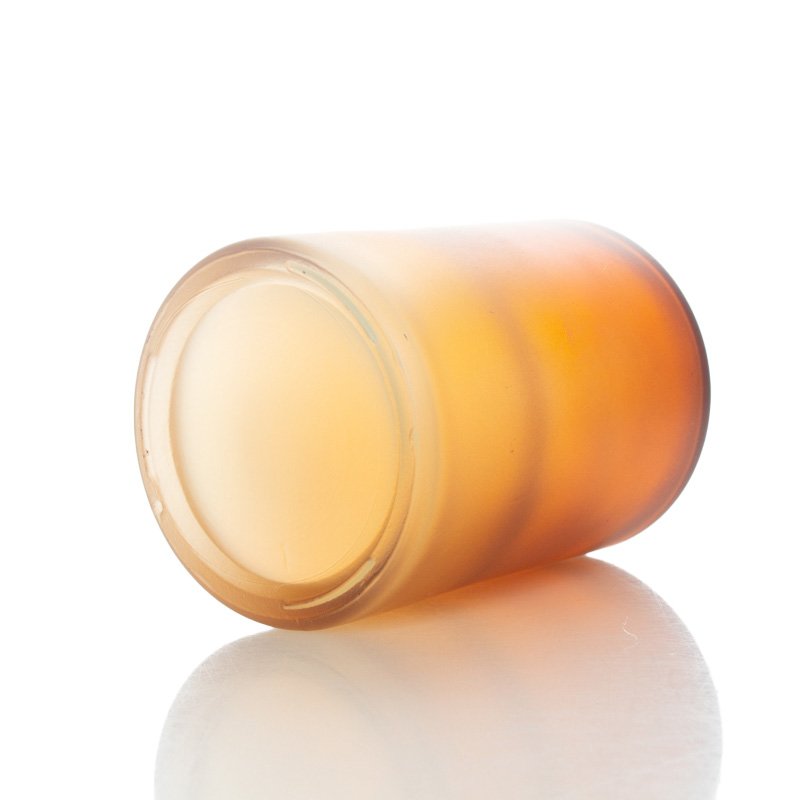 wholesale frosted round empty reed glass diffuser bottle decorative glass bottle reed diffuser