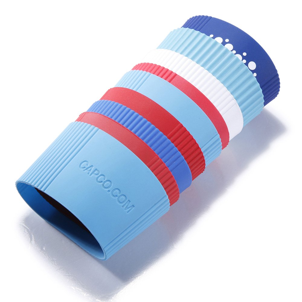 ECO Friendly Reusable Biodegradable Natural Bamboo Fiber Coffee Cup Mug Tumbler With Food Grade Anti-scalding Silicone Sleeve