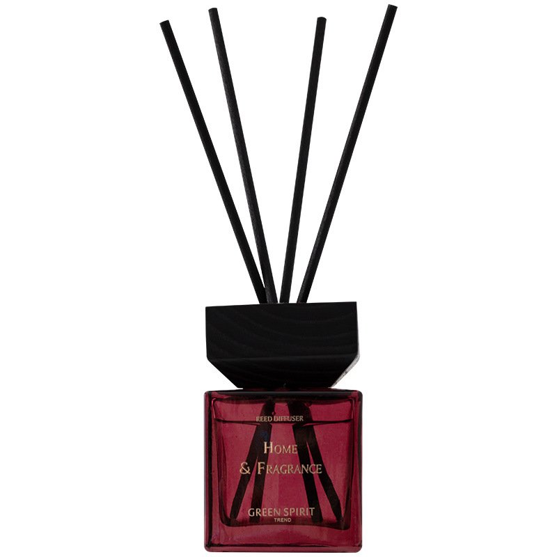 Custom fragrant packaging box wood reed diffuser sticks glass bottle wholesale luxury reed diffuser with gift box
