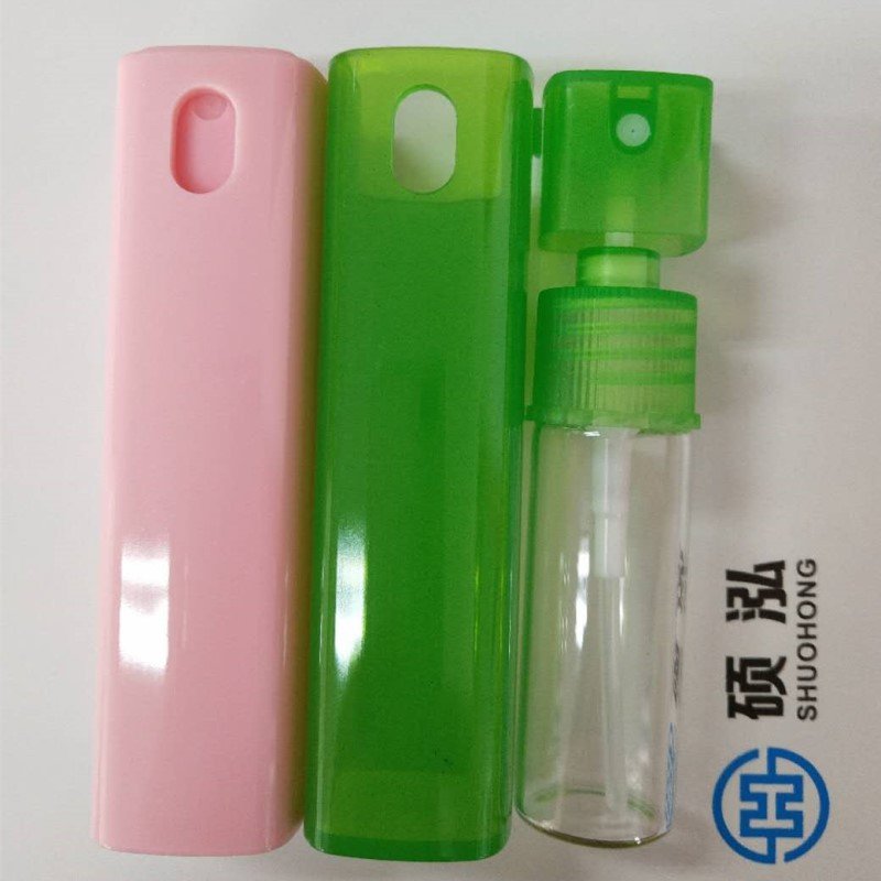 High-End Portable Easy Square Shape 10ml Perfume Bottle Travel Glass Bottles