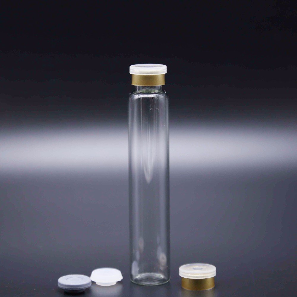 30ml Glass Tube Bottles Screw Caps Wholesale Tube Glass Bottle Gold Lid Cosmet Lip Gloss Bottles 25 Empti Cosmet Tube