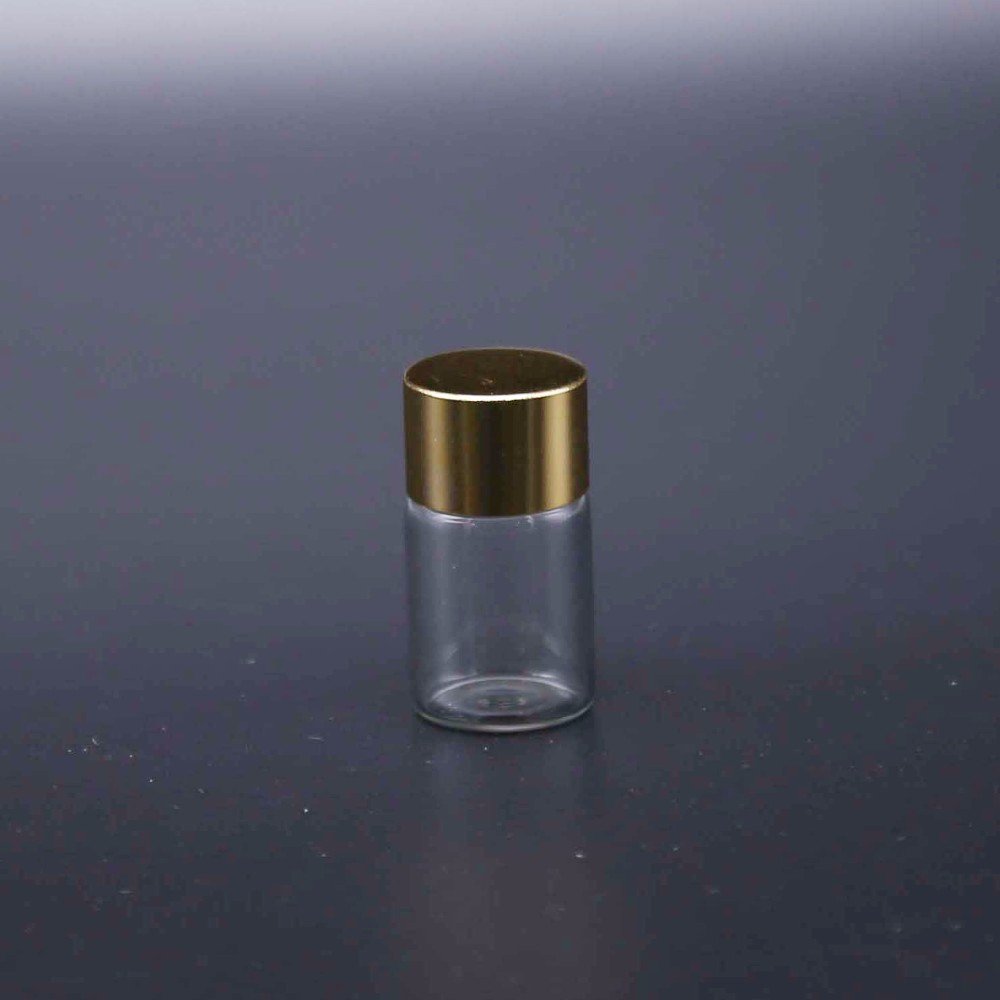 30ml Glass Tube Bottles Screw Caps Wholesale Tube Glass Bottle Gold Lid Cosmet Lip Gloss Bottles 25 Empti Cosmet Tube