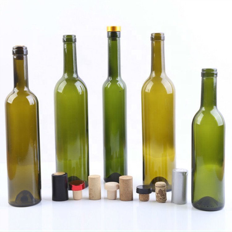 Empty vodka glass bottle 750ml liquor whisky 5cl brandy frosted wine 500ml glass bottles champagne spirit ice bottle with cork