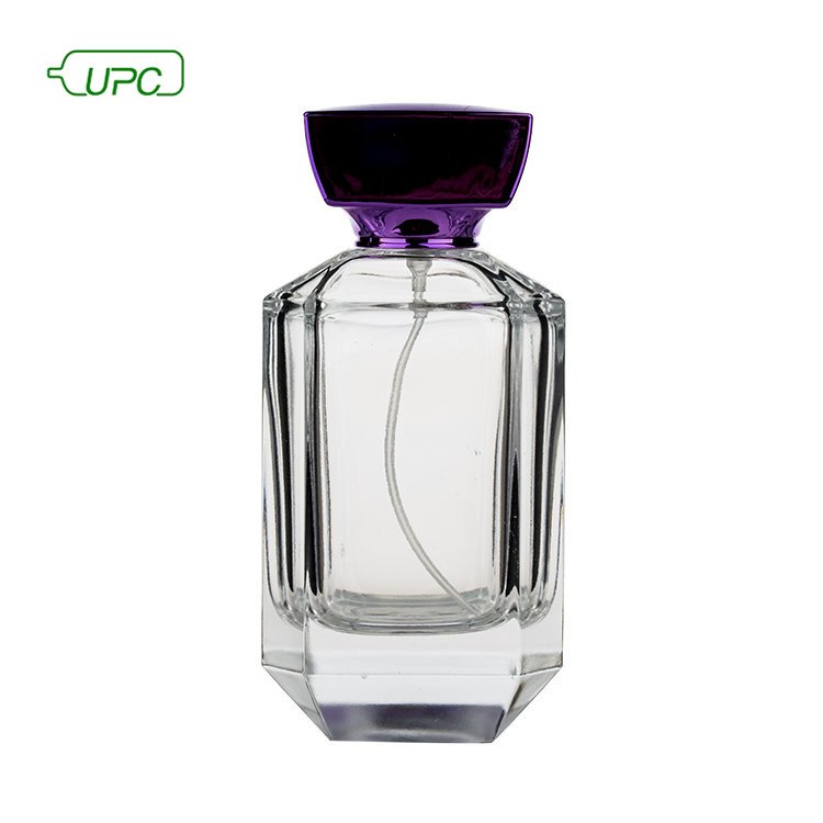empty perfume bottles 100 ml glass spray luxury fragrance bottle luxury glass perfume bottles