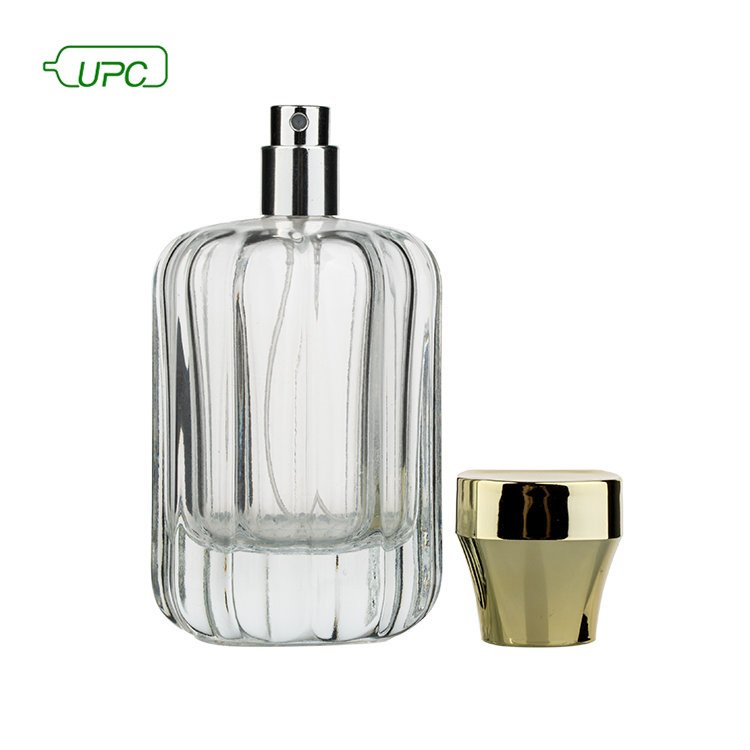 empty perfume bottles 100 ml glass spray luxury fragrance bottle luxury glass perfume bottles