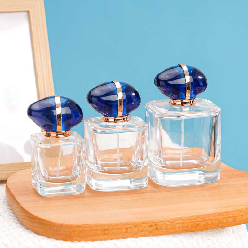 Refillable Glazen Spray Atomizer Perfume Bottles Cosmetic Glass Custom Logo New Design Mini Travel Acrylic Clear 5ml 15ml 50ml