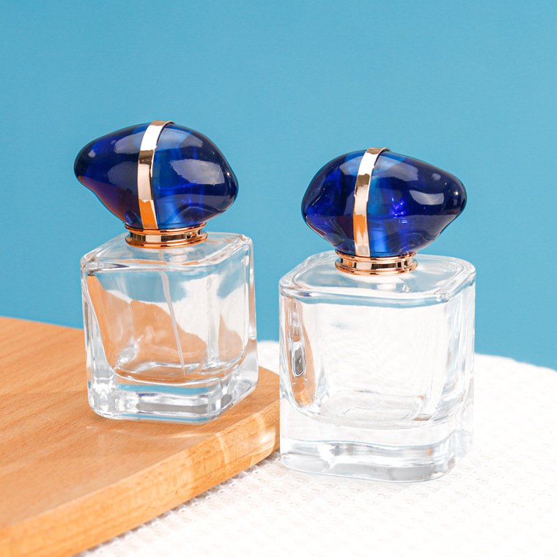 Refillable Glazen Spray Atomizer Perfume Bottles Cosmetic Glass Custom Logo New Design Mini Travel Acrylic Clear 5ml 15ml 50ml