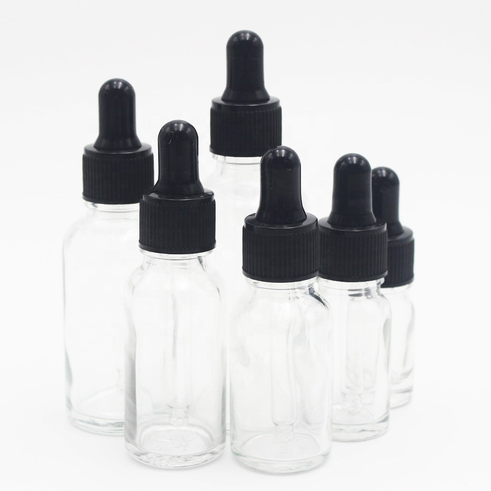 5ml 10ml 15ml 20ml 30ml 50ml 100ml glass euro dropper bottles for beard oil/essential oil /cosmetic dropper glass bottle