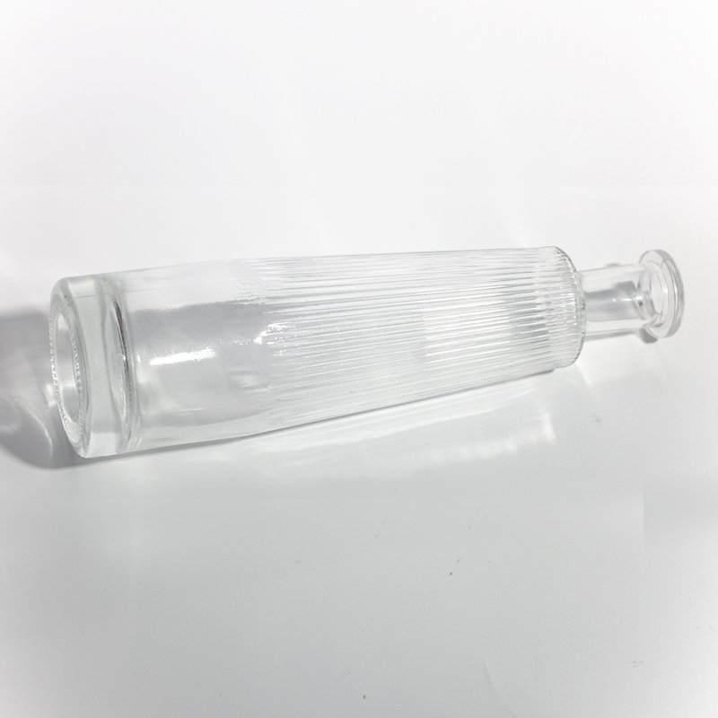750ml empty unique glass bottle wine whiskey tequila
