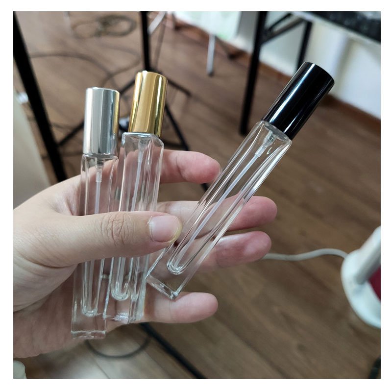 10Ml Cosmetics Glass Packaging Perfume Bottle With Roller Ball