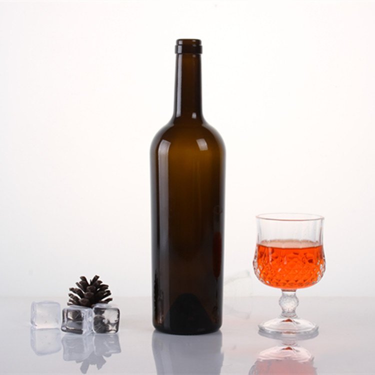 free sample custom empty glass bottle 750ml 500ml gin vodka liquor juice whisky beer rum alcohol glass wine bottle