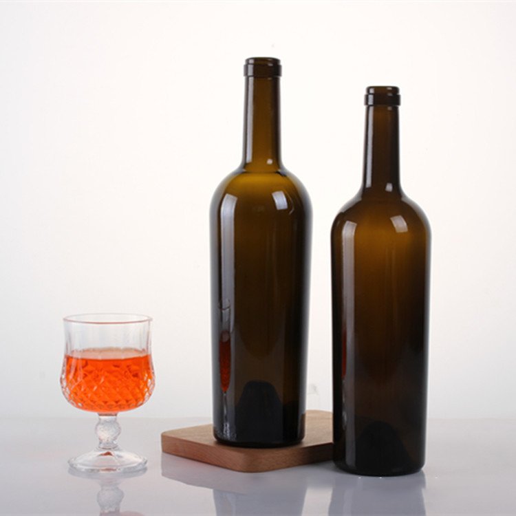 free sample custom empty glass bottle 750ml 500ml gin vodka liquor juice whisky beer rum alcohol glass wine bottle