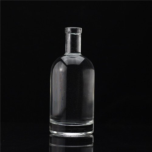 750ml Clear Round Bottle Glass 700ml Glass Bottle For Liquor