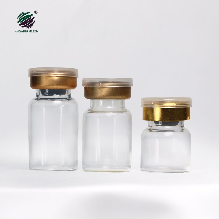 5 7 8 10 15 20 30ml Injection Chemical Pharmaceuticals Bottle Clear Glass Bottles Tubular Glass Vial serum bottles With Lid
