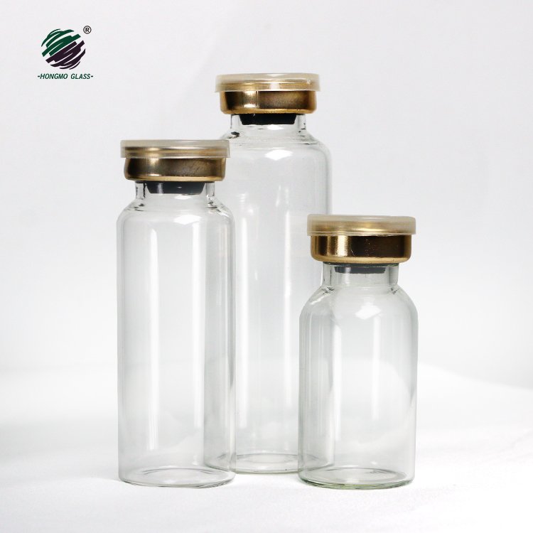 5 7 8 10 15 20 30ml Injection Chemical Pharmaceuticals Bottle Clear Glass Bottles Tubular Glass Vial serum bottles With Lid