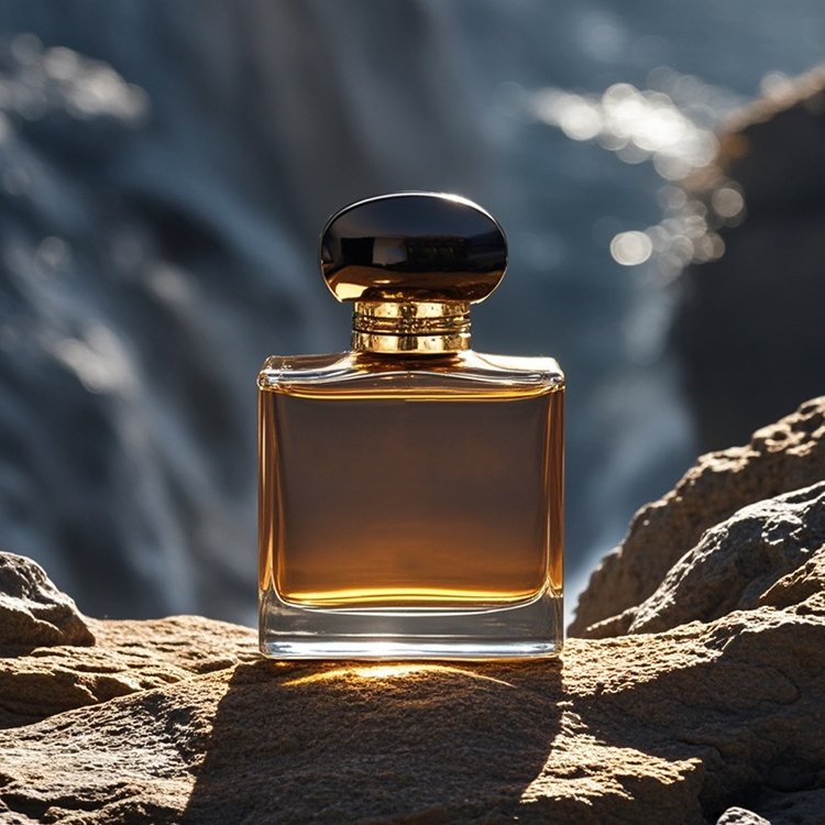 New Design Perfumes Unique Polished Glass Spray Bottles Empty Luxury Irregular Refillable Fragrance Perfume Bottle
