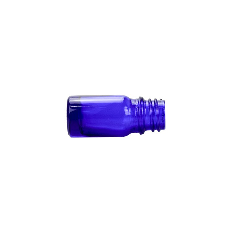 Luxury Skin Serum Blue Glass Dropper Bottle 15ml 30ml 50ml 100ml Essential Oil Blue Glass Bottle with aluminum Dropper