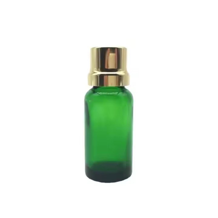 Cosmetic Packaging 20ml Mini Glass Bottles Essential Oil Luxury Small Glass Bottle With Cap