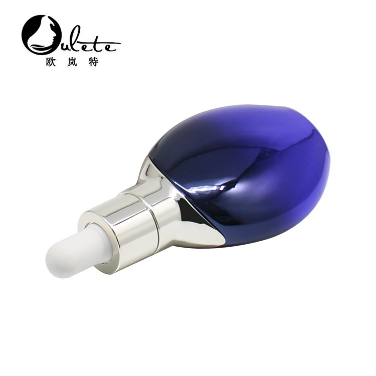 new desgin Oval Flat Square Glass Dropper Bottle 30ml Glass Bottles With Dropper Cap