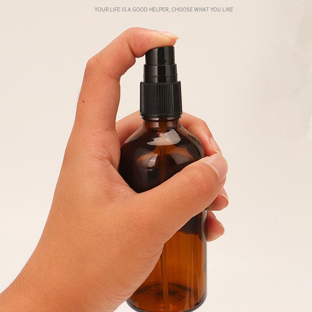 5ml 10ml 15ml 20ml 30ml 50ml 100ml portable perfume toner cosmetic spray glass bottle customized amber