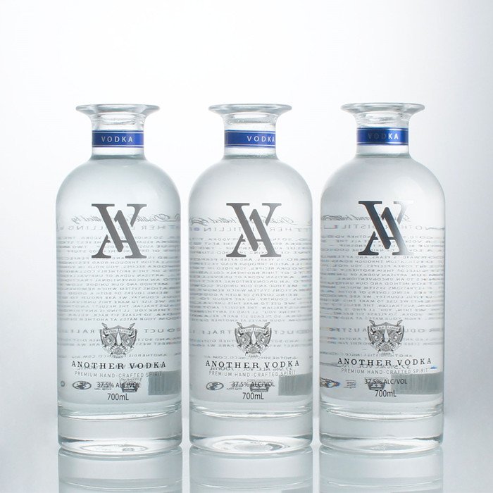 Customized Premium Rum Brandy Whiskey Vodka 700ml 750ml OSLO Apother Glass Botic Gin Empty Bottle