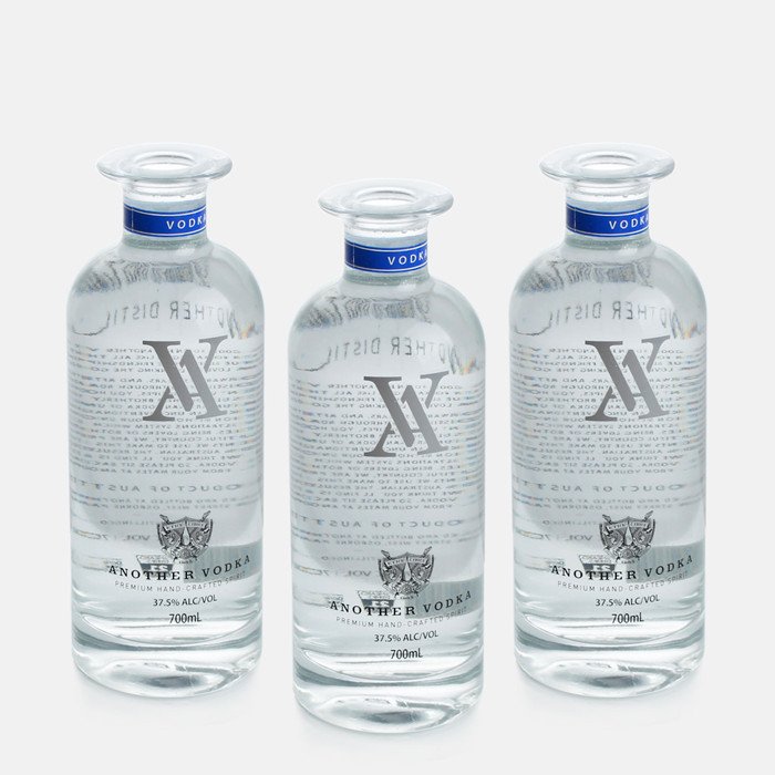 Customized Premium Rum Brandy Whiskey Vodka 700ml 750ml OSLO Apother Glass Botic Gin Empty Bottle