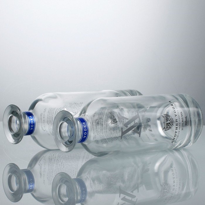 Customized Premium Rum Brandy Whiskey Vodka 700ml 750ml OSLO Apother Glass Botic Gin Empty Bottle
