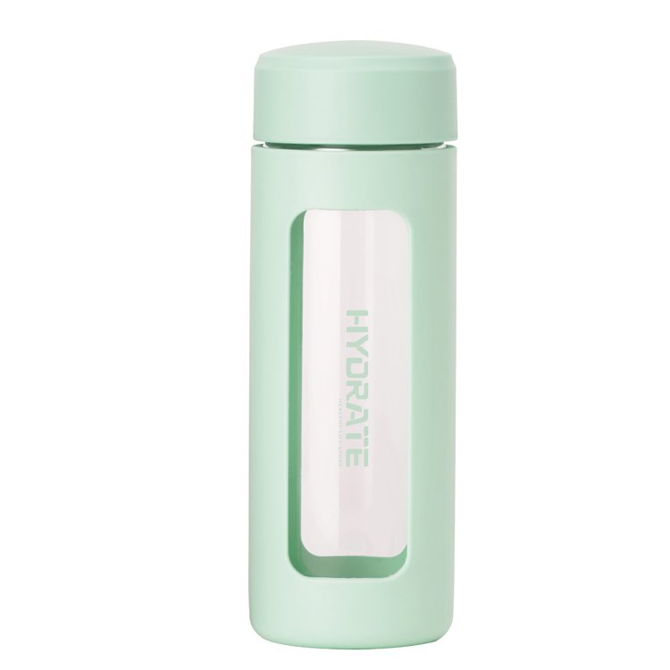 Wholesale Low Price High Quality Capping Glass Water Bottle with Silicon Sleeve