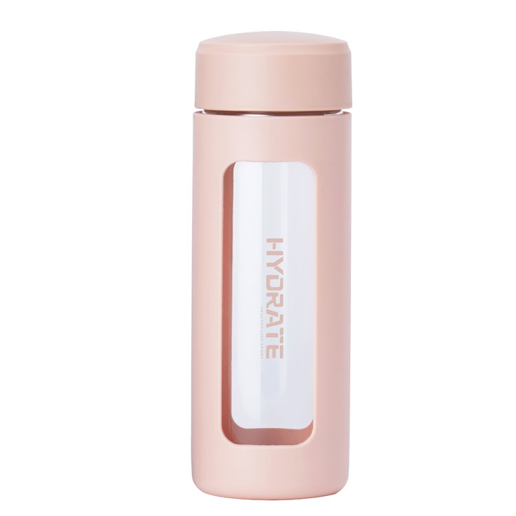 Wholesale Low Price High Quality Capping Glass Water Bottle with Silicon Sleeve