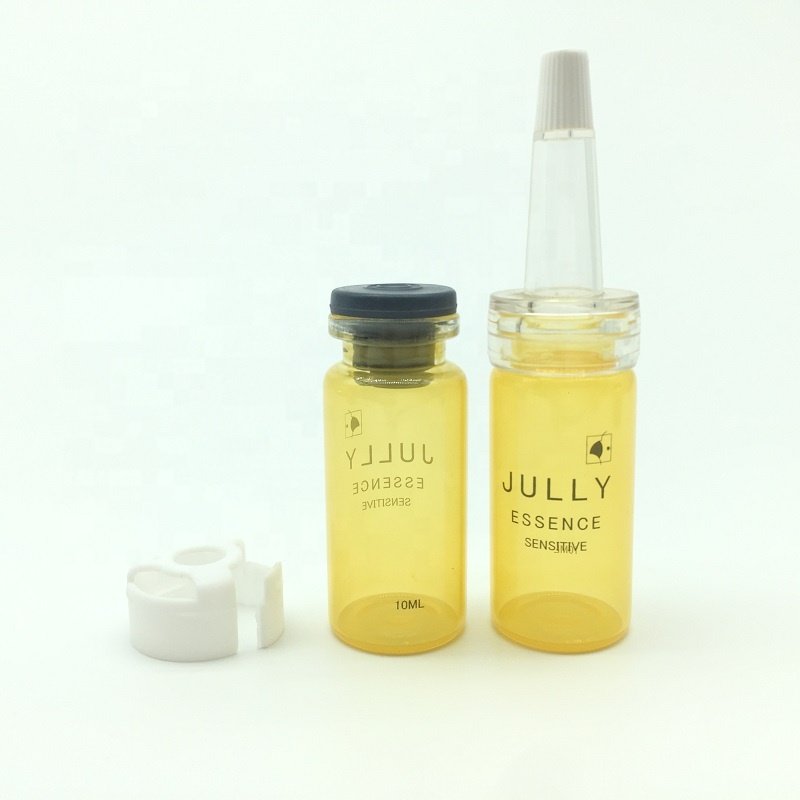 Luxury Custom Essential Oil Glass Clear Glass Vial 10ml Vials Bottle With Stopper And Cap