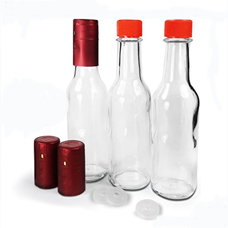 Hot selling 150ml 5oz Ketchup Bbq Chilli Hot Sauce Woozy Food Glass Bottle With Lid and logo can be customized