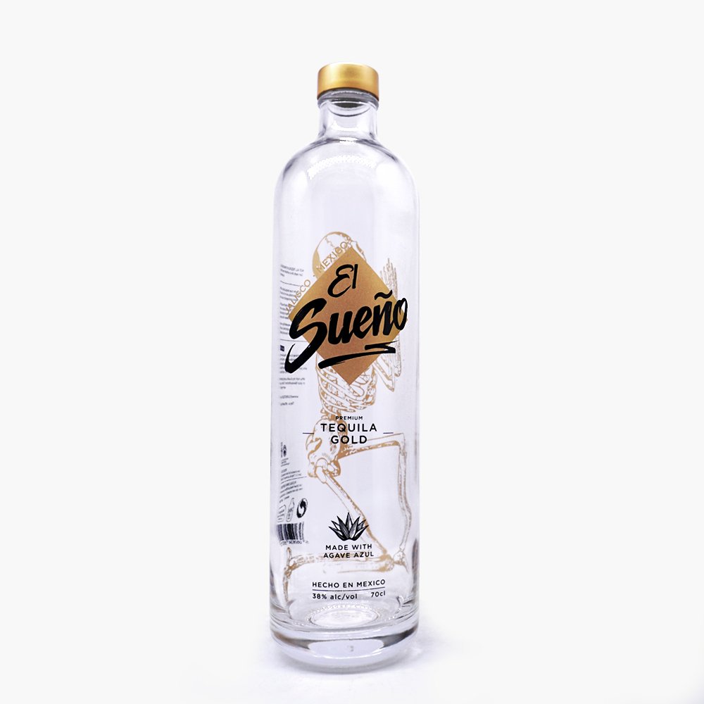 700ml custom design customized glass wine spirits bottles for whiskey brandy vodka