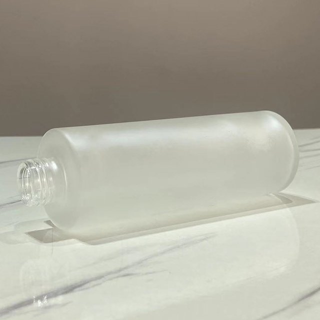 Hengjian 100ml 120ml 150ml Bamboo Packaging matte Glass Bottle Facial Makeup Cleansing Oil Bottle Cosmetic Serum Lotion Bottles