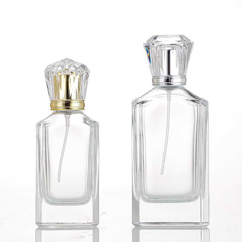 Perfume bottle Luxury glass Free Sample Luxury Vintage bottle Transparent Empty glass Perfume bottle Perfume glass