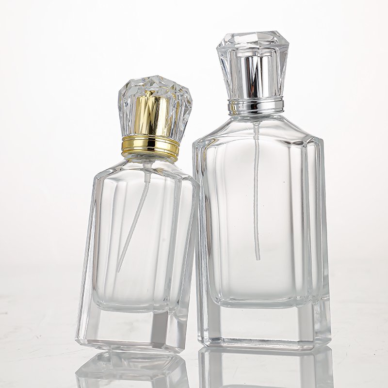 Perfume bottle Luxury glass Free Sample Luxury Vintage bottle Transparent Empty glass Perfume bottle Perfume glass