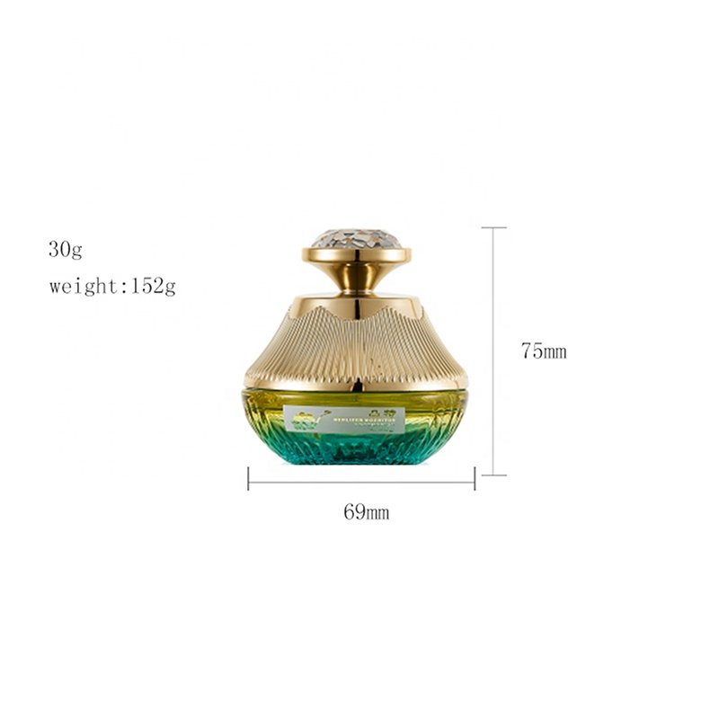 glass bottles for cosmetic 30g 50g 40ml 100ml 120ml cosmetic container bottle blue yellow cosmetic glass bottle set