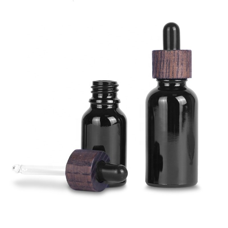 5ml 10ml 15ml 20ml 30ml 50ml 100ml frosted varios essential oil glass dropper bottle with bamboo lid