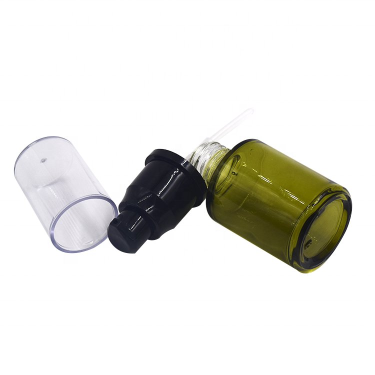 30ml 50ml 60ml 80ml Empty Luxury Perfume Pump Sprayer Serum Eye Essential Oil Glass Bottle with Cap Glass Cosmetic Containers