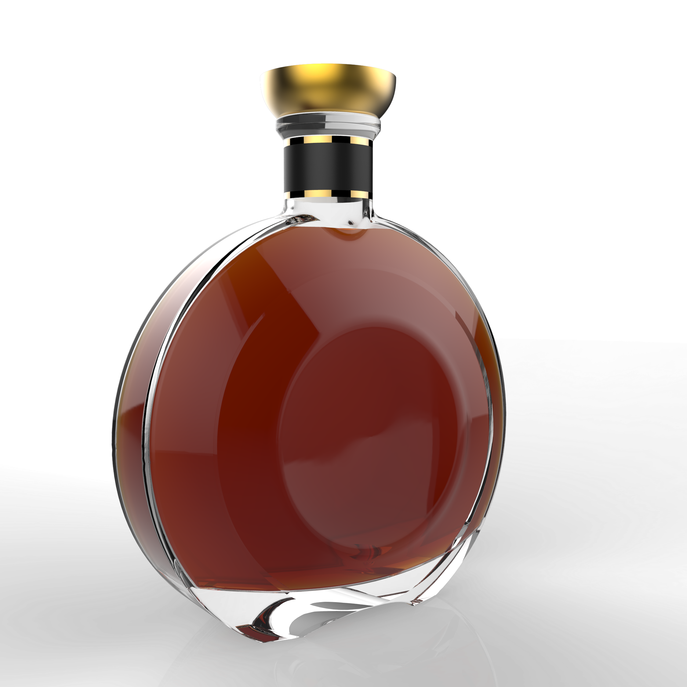 wholesale oem odm alcoholic beverages 700ml 750ml 1l bottle for liquor whisky gin brandy glass bottle