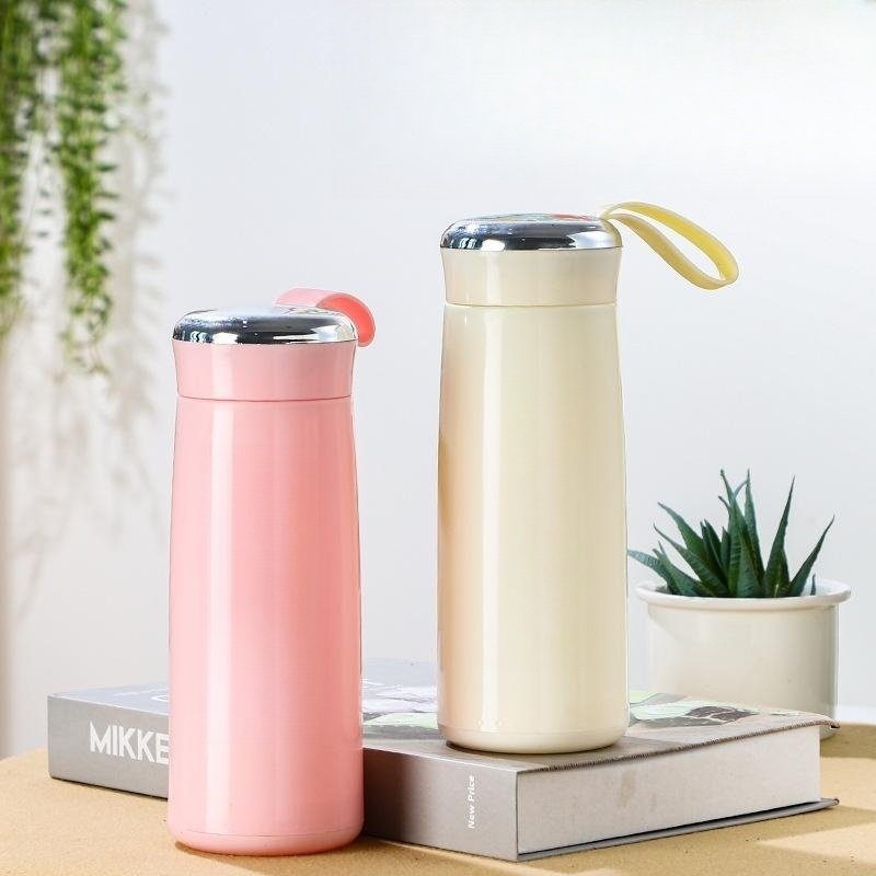 New Designed Multiple Colors Gift Cups Office Use for Adults Eco-friendly Glass and Plastic Bottles