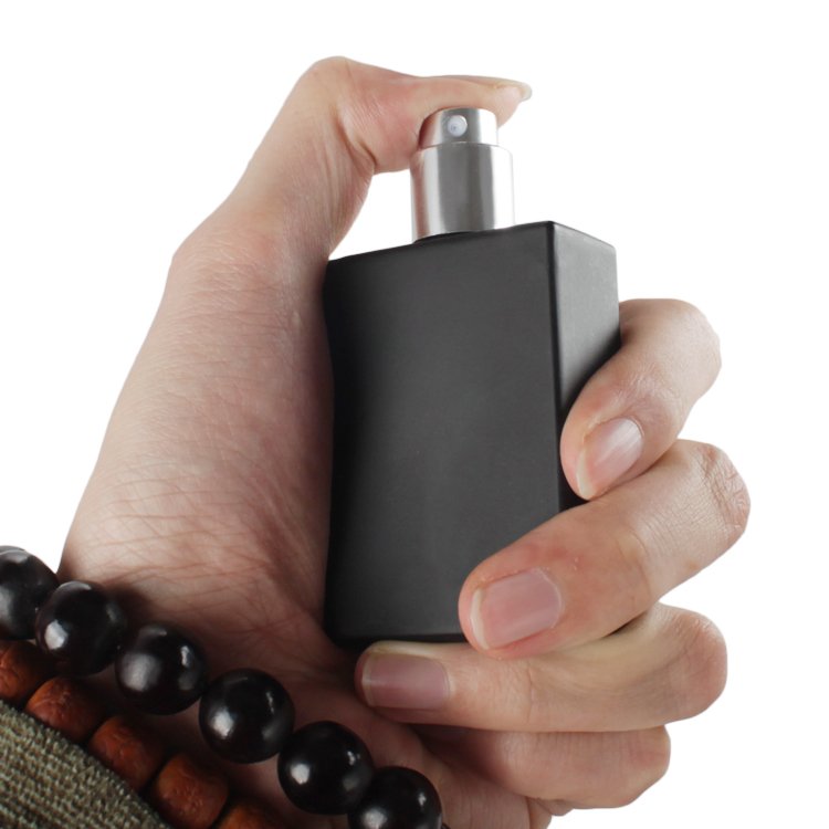 1oz perfume glass bottle square 100ml square glass perfume bottle 30 ml black rectangle dropper bottles for essential oil